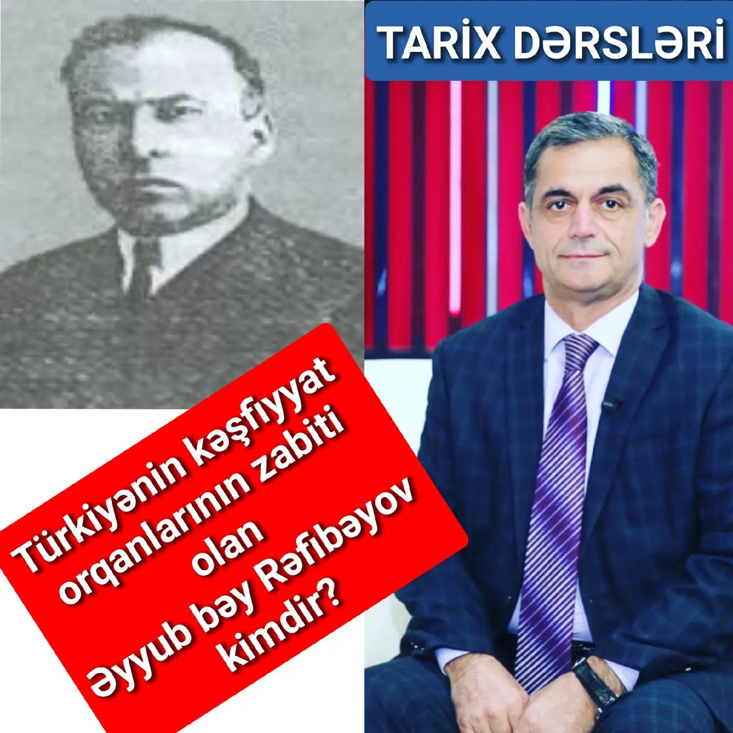 Əyyub bəy Rəfibəyov — həyatı və yaradıcılığı — Namiq Həsənov