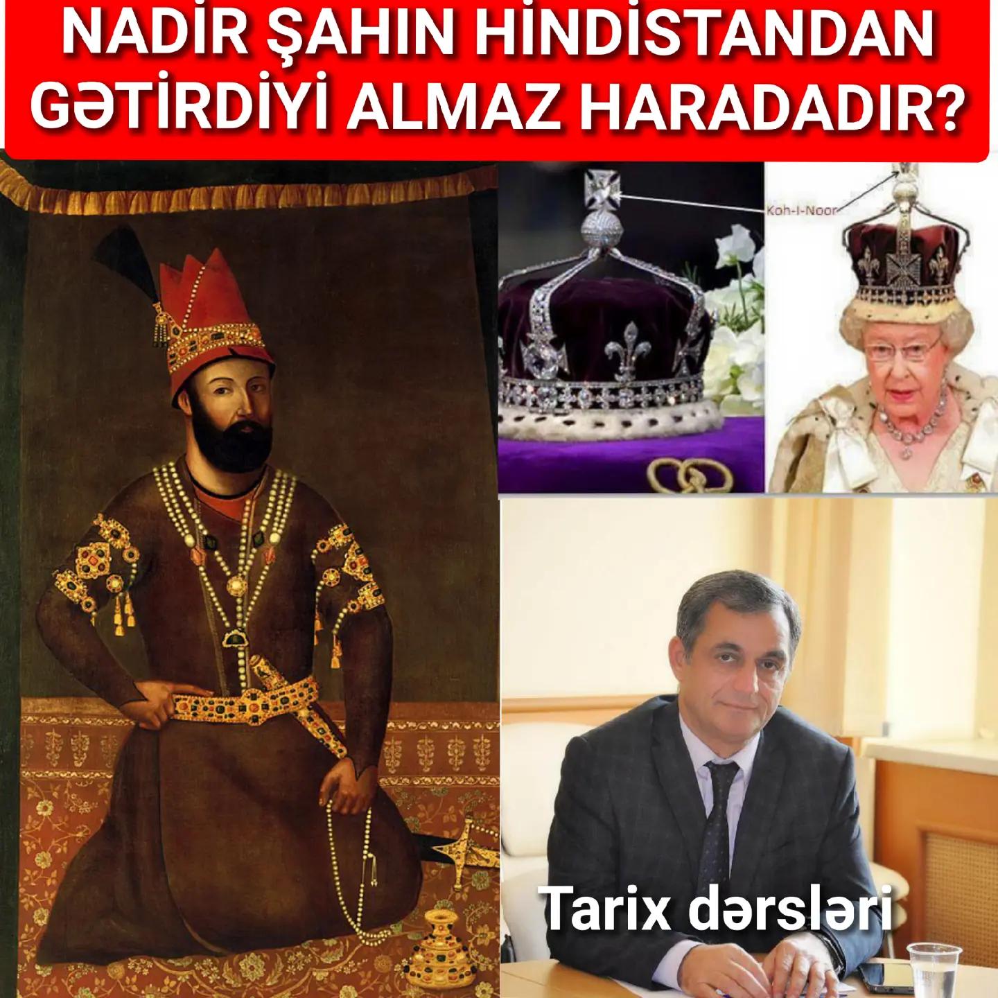 Nadir şah 1739-cu il fevralın 24-də Böyük Moğol sülaləsindən olan Məhəmməd şahın ordusunu… — Namiq Həsənov