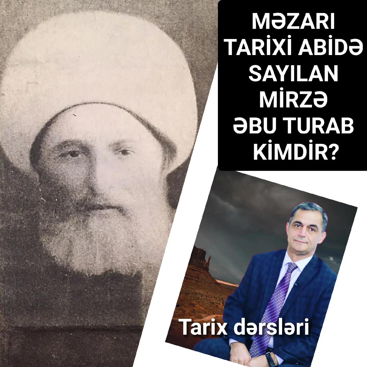 Mirzə Əbu Turab Axundzadə — həyatı və yaradıcılığı — Namiq Həsənov
