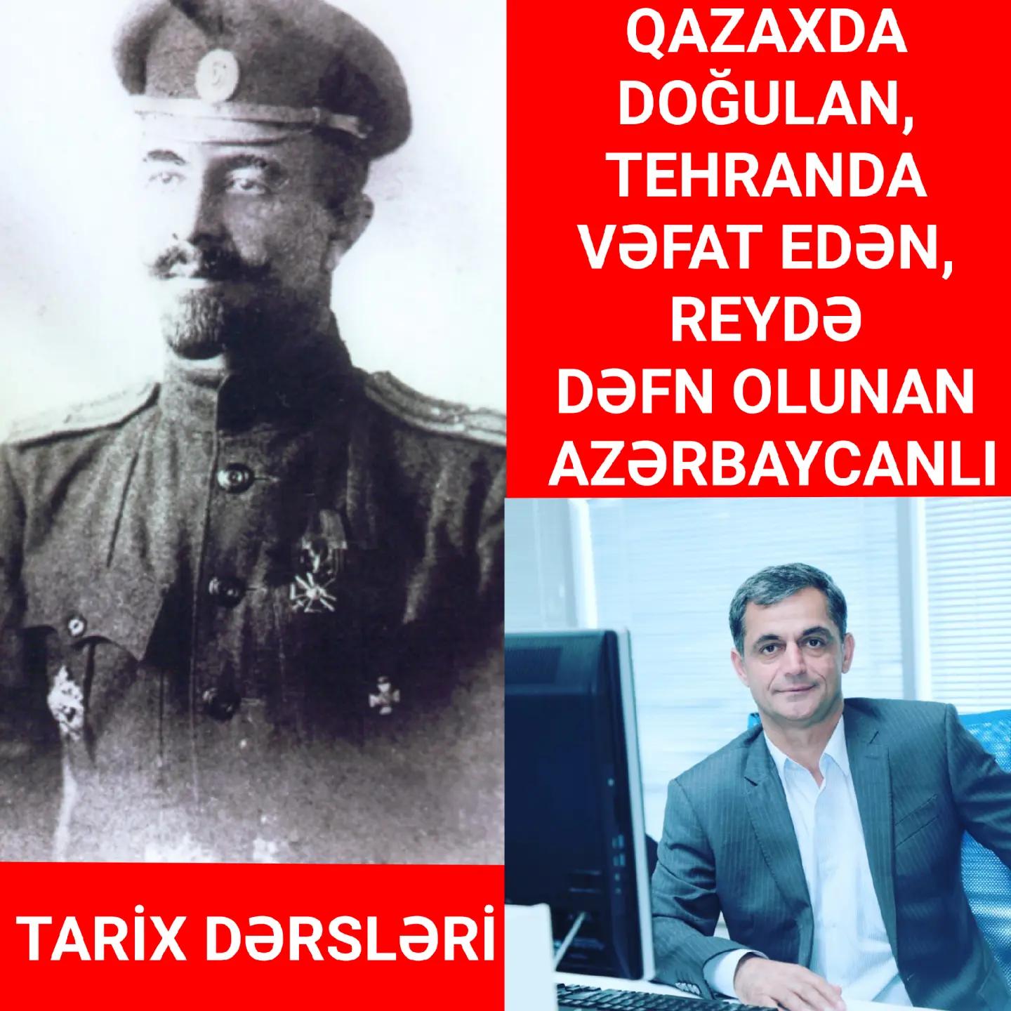 Cavad bəy Məmməd ağa oğlu Şıxlinski — həyatı və yaradıcılığı — Namiq Həsənov