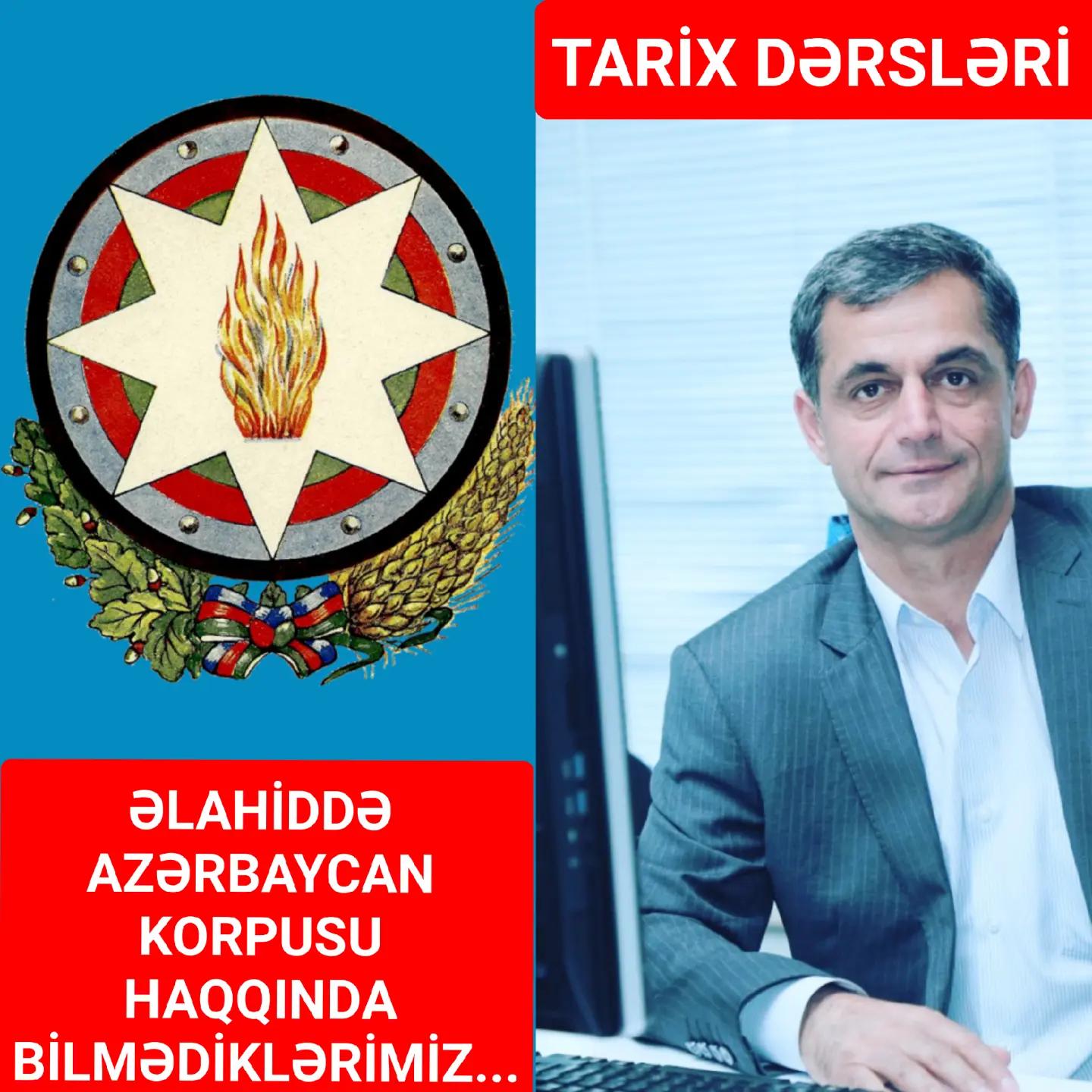 Əsası 1917-ci ilin dekabrında qoyulan Müsəlman Korpusu Zaqafqaziya komissarlığının ordu s… — Namiq Həsənov