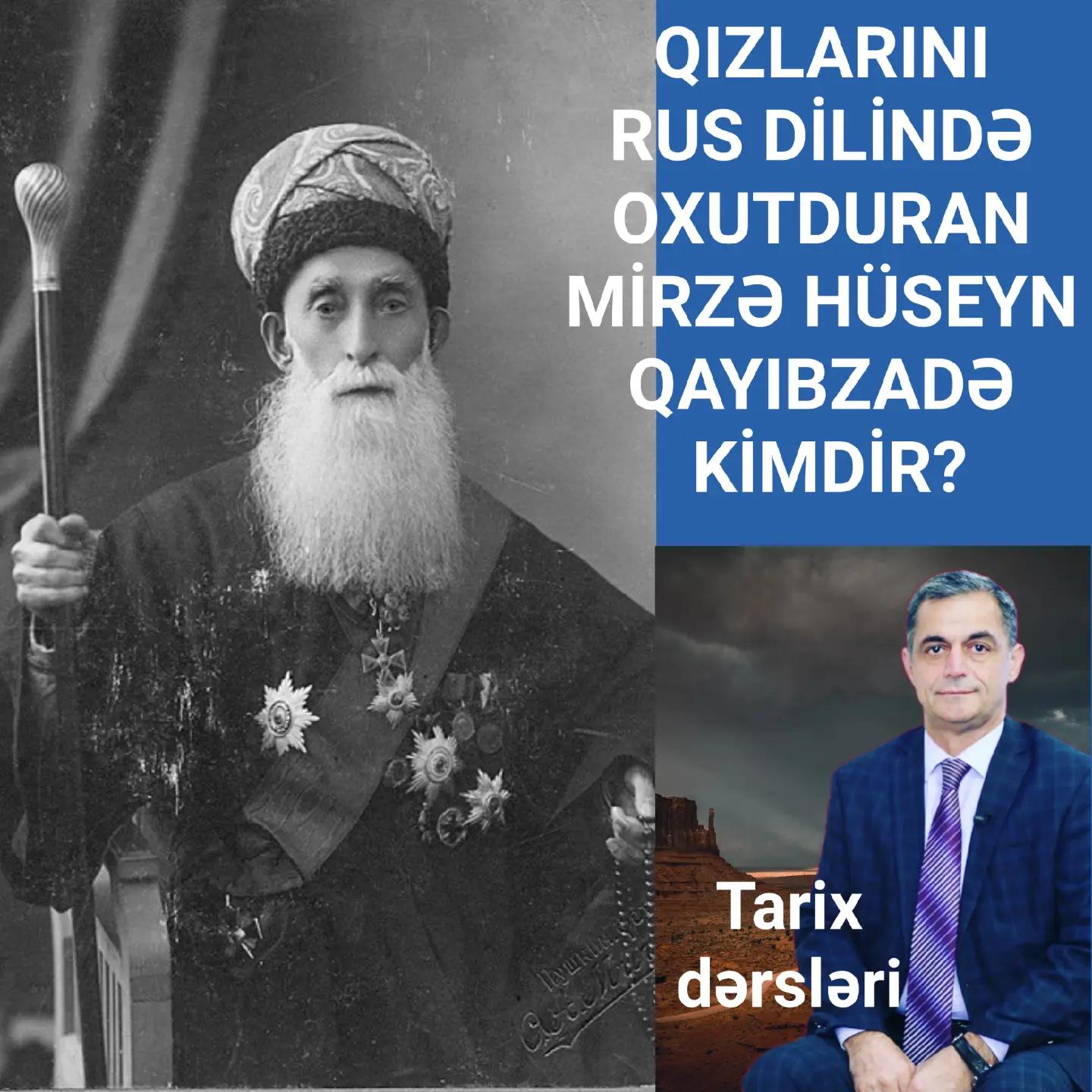 Mirzə Hüseyn Molla Yusif oğlu Qayıbzadə — həyatı və yaradıcılığı — Namiq Həsənov