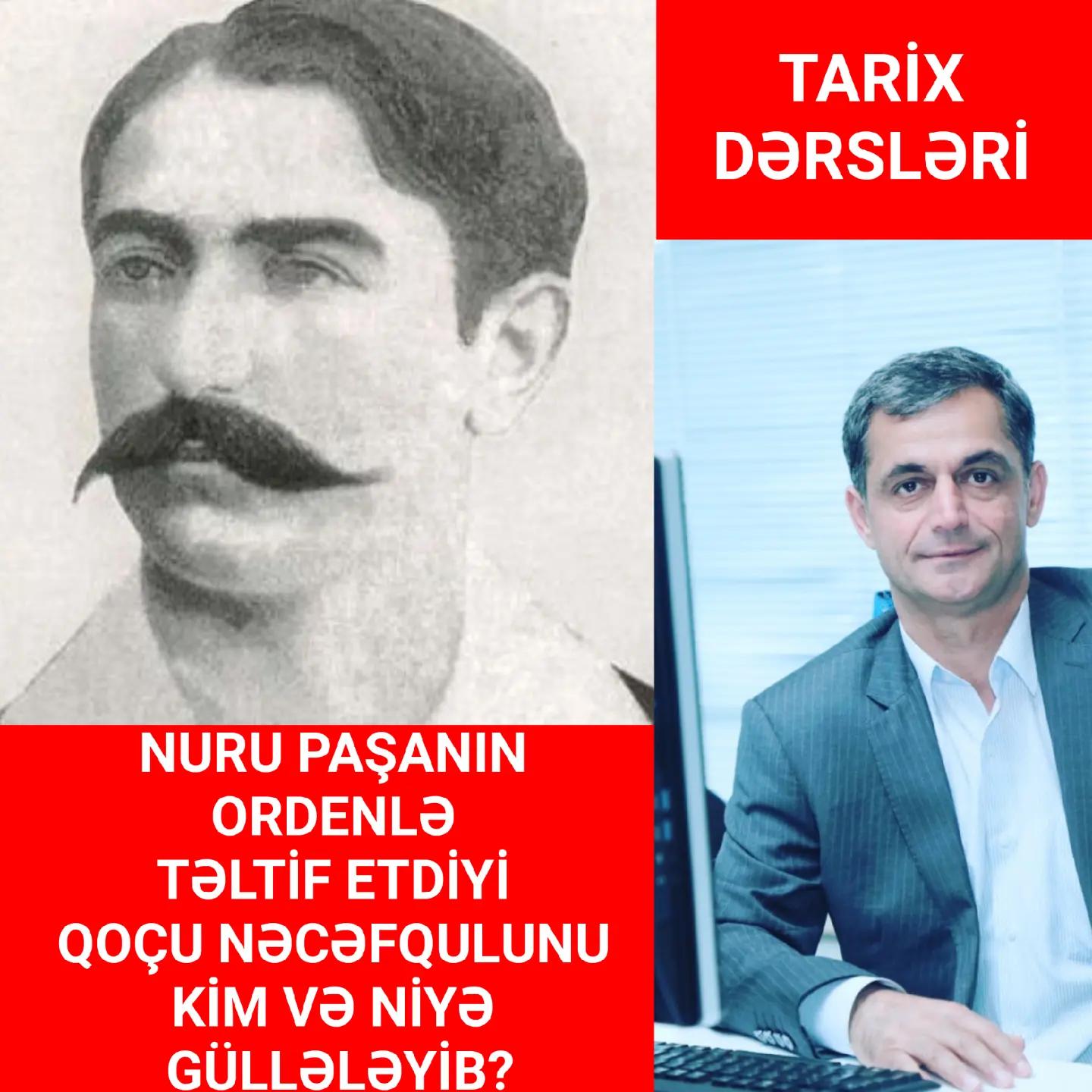 Doğum tarixi dəqiq bilinməyən və Bakıda dünyaya göz açan Qoçu Nəcəfqulu Üzeyir Hacıbəyovu… — Namiq Həsənov