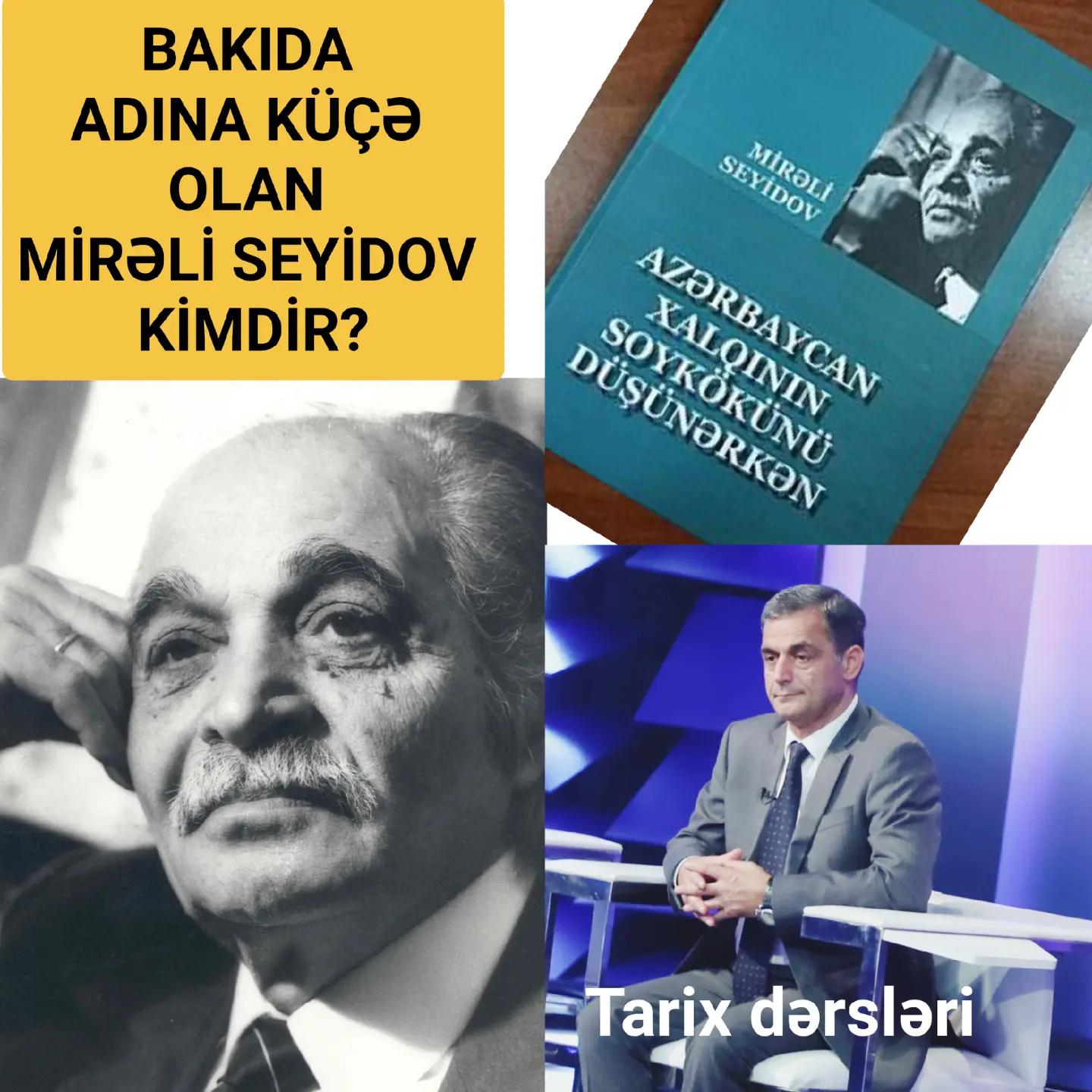 Mirəli Mirələkbər oğlu Seyidov 5 may 1918-ci ildə İrəvan şəhərində bəy ailəsində doğulub. — Namiq Həsənov