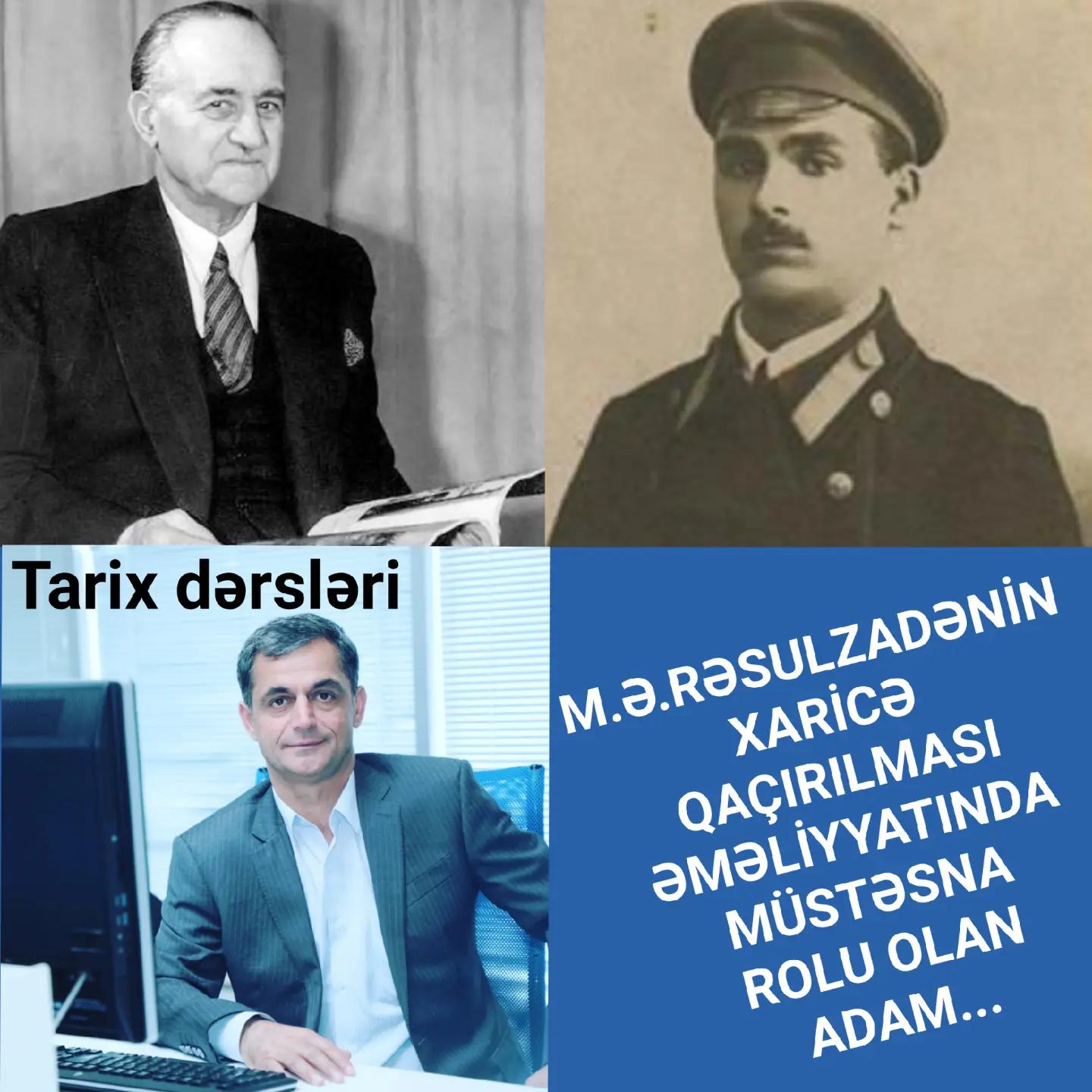 Dadaş Əbdülhüseyn oğlu Həsənov 19 dekabr 1897-ci ildə Şuşada doğulub. — Namiq Həsənov