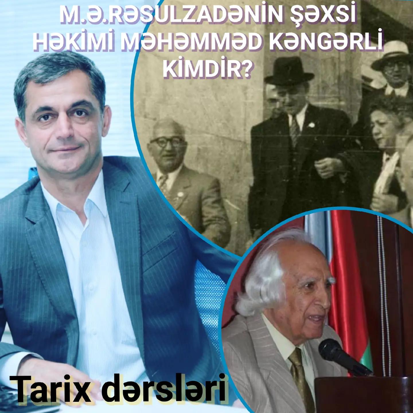 Məhəmməd Kəngərli — həyatı və yaradıcılığı — Namiq Həsənov