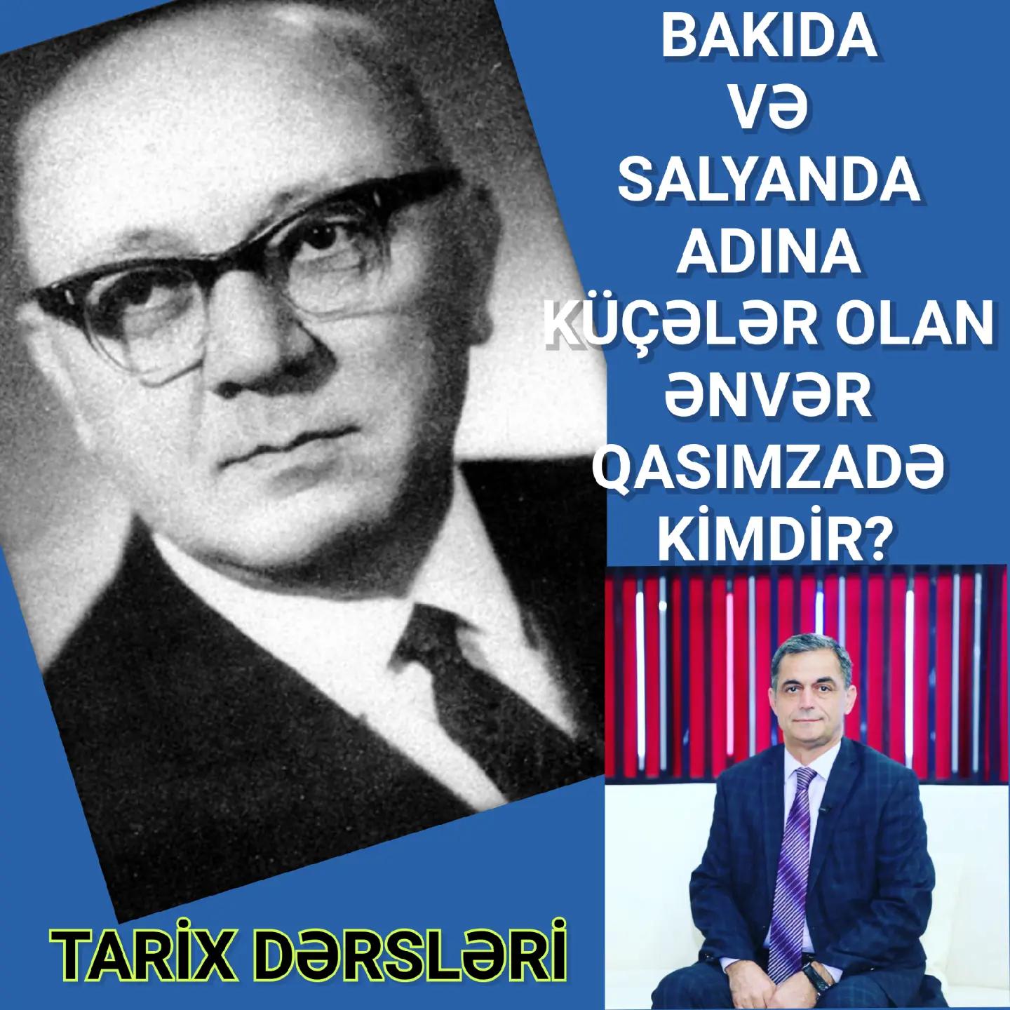 Ənvər Qasımzadə — həyatı və yaradıcılığı — Namiq Həsənov