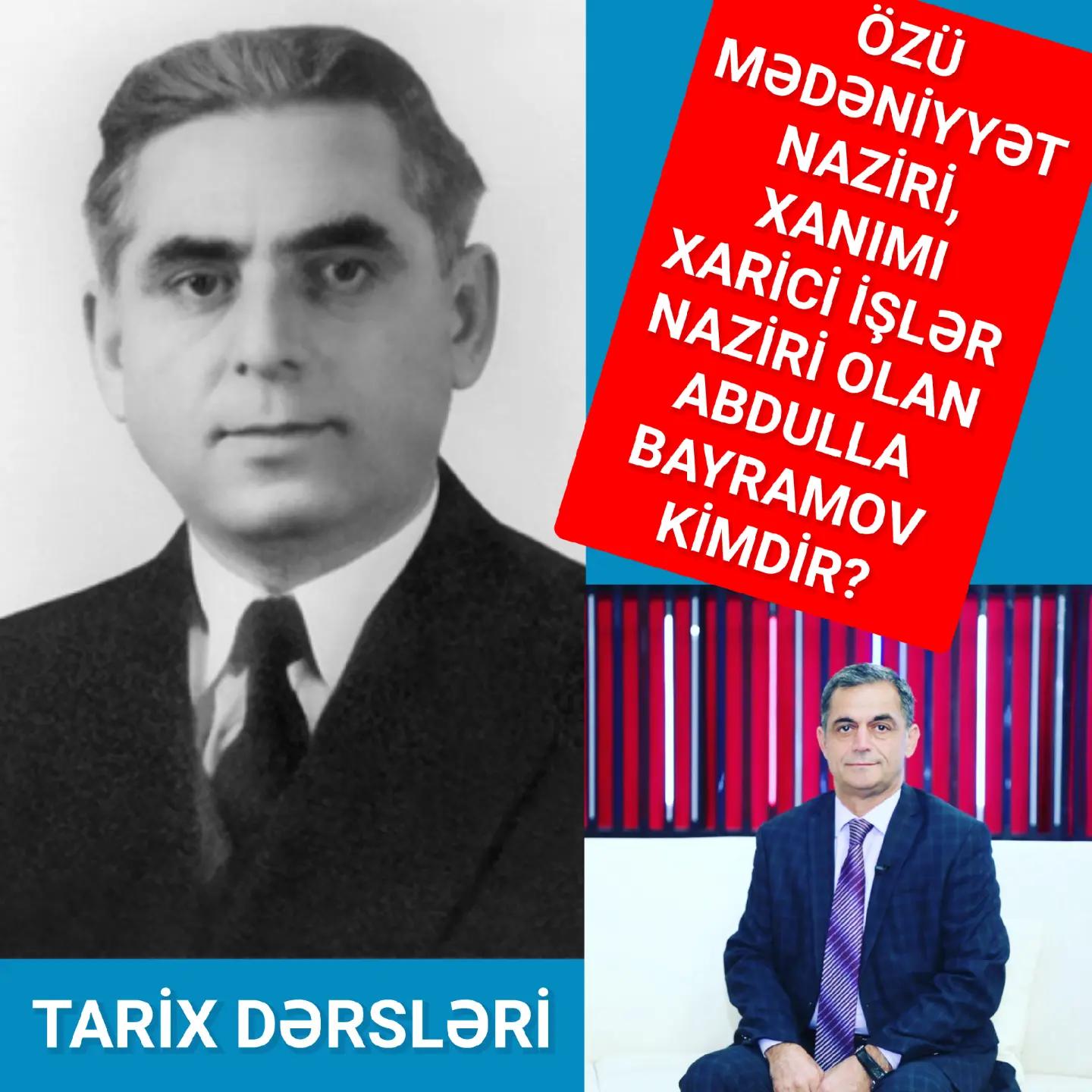 Abdulla Səlim oğlu Bayramov — həyatı və yaradıcılığı