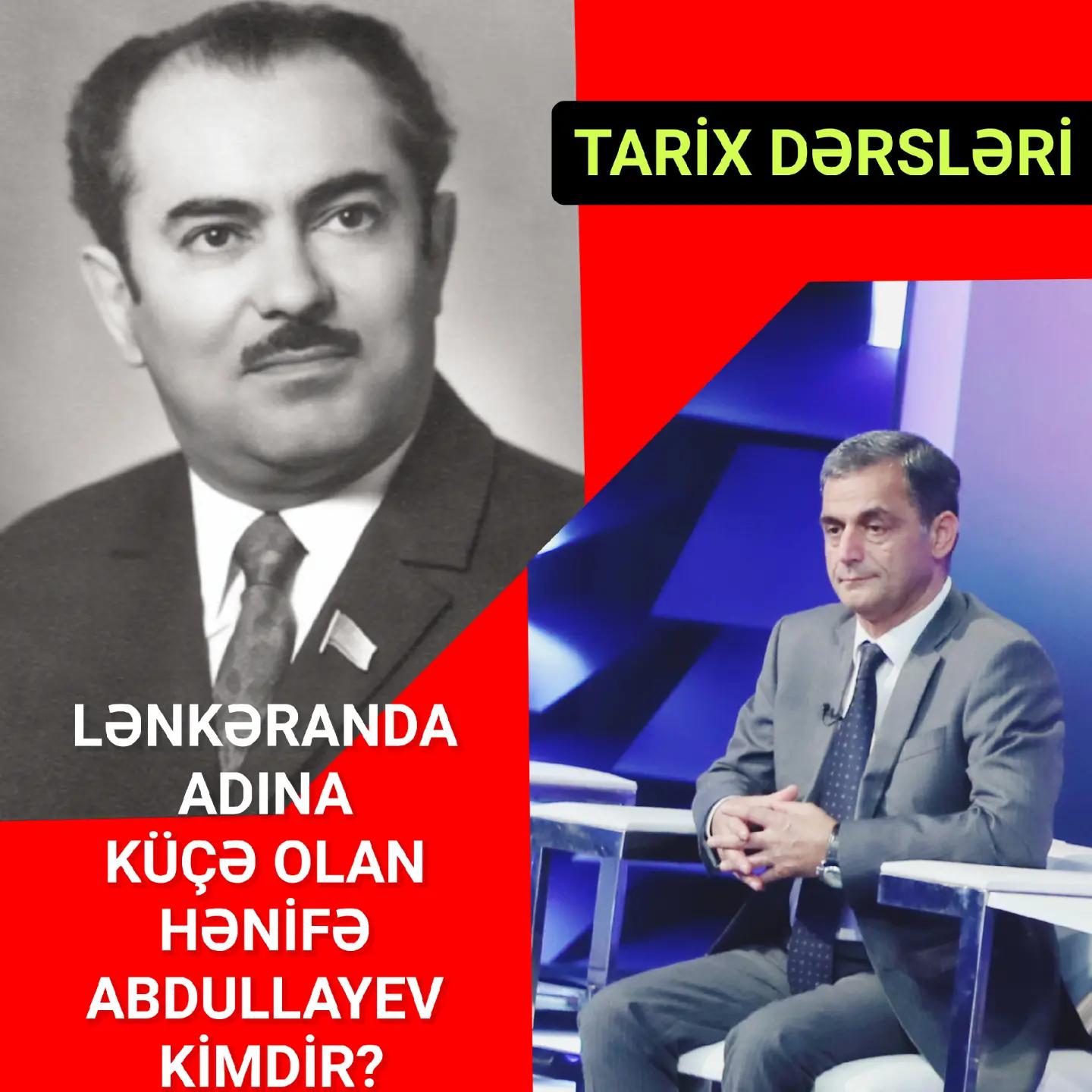 Hənifə Məmmədağa oğlu Abdullayev 7 fevral 1923-cü ildə Lənkəran şəhərində doğulub.1942-ci… — Namiq Həsənov