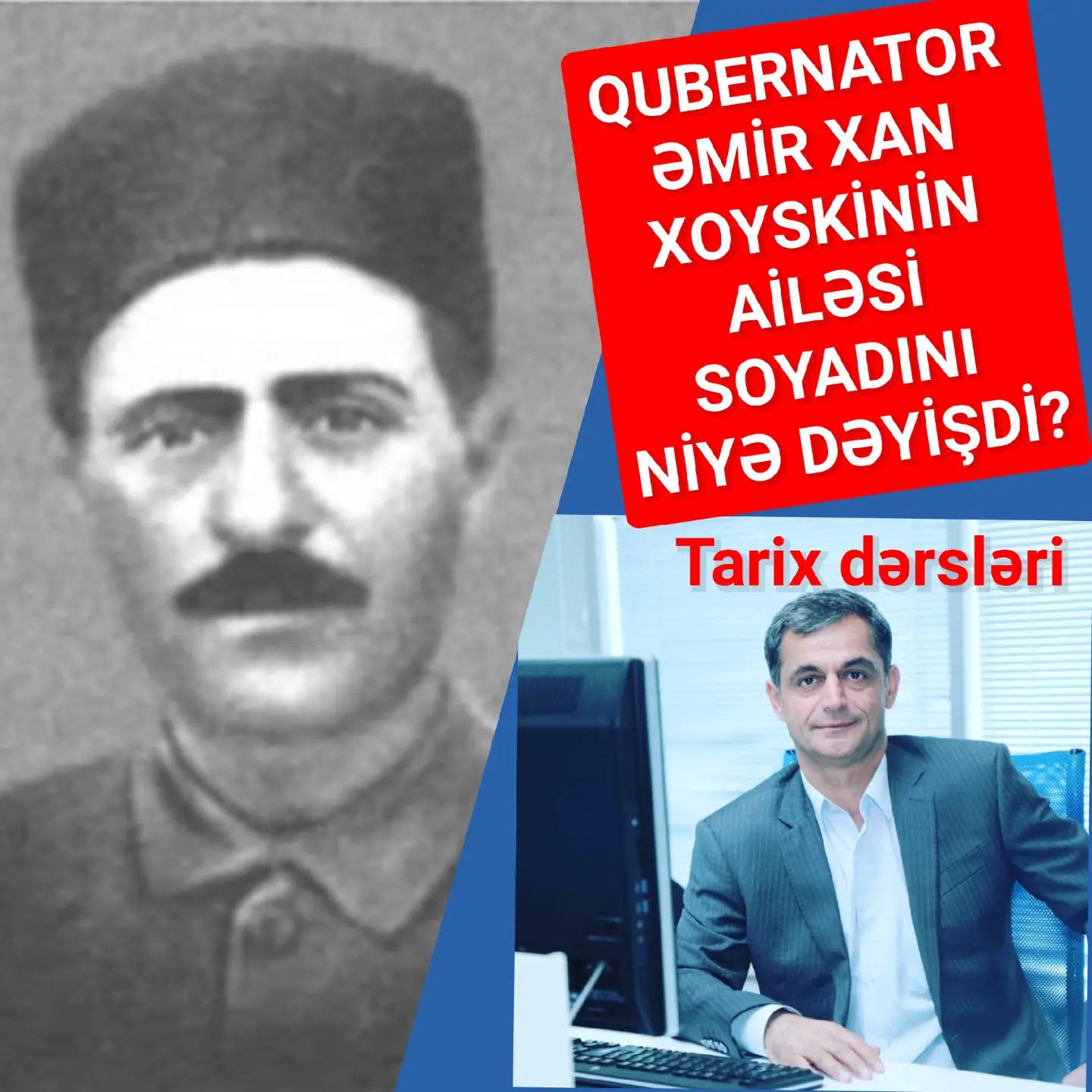 Əmir xan Xoyski — həyatı və yaradıcılığı — Namiq Həsənov