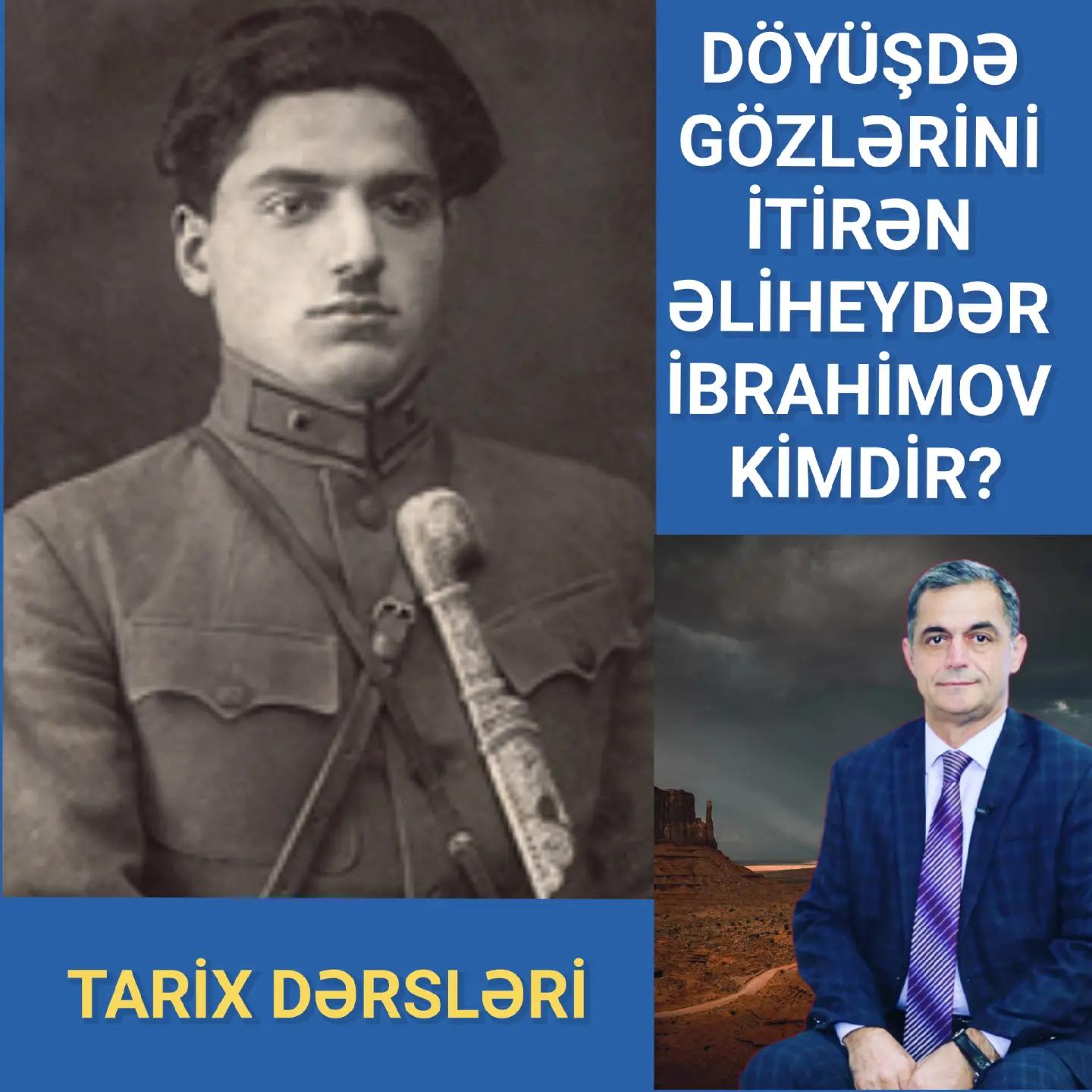 Əliheydər Əliqulu oğlu İbrahimov — həyatı və yaradıcılığı — Namiq Həsənov