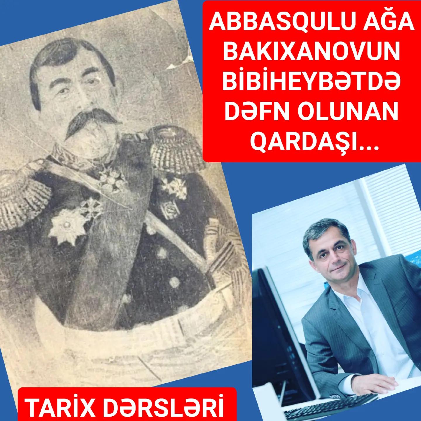Cəfərqulu ağa Mirzə Məhəmməd xan oğlu Bakıxanovun bəzi mənbələrdə 1796 və ya 1799-cu ildə… — Namiq Həsənov