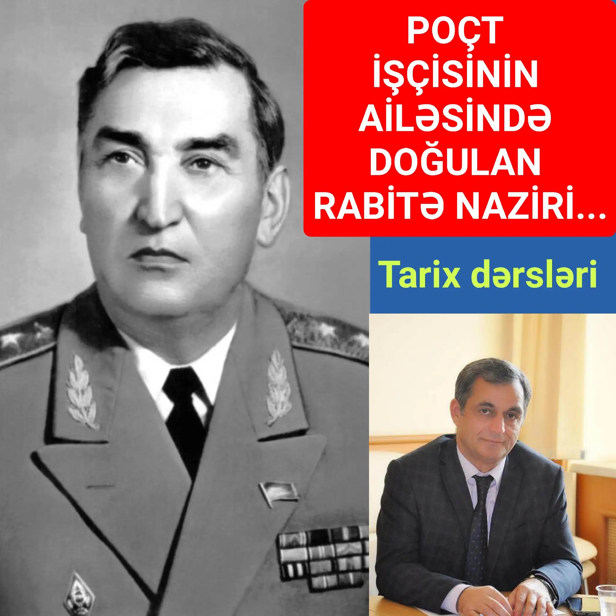 Hüseyn Cümşüd oğlu Rəsulbəyov 26 iyun 1917-ci ildə Dərbənddə poçt işçisinin ailəsində doğ… — Namiq Həsənov