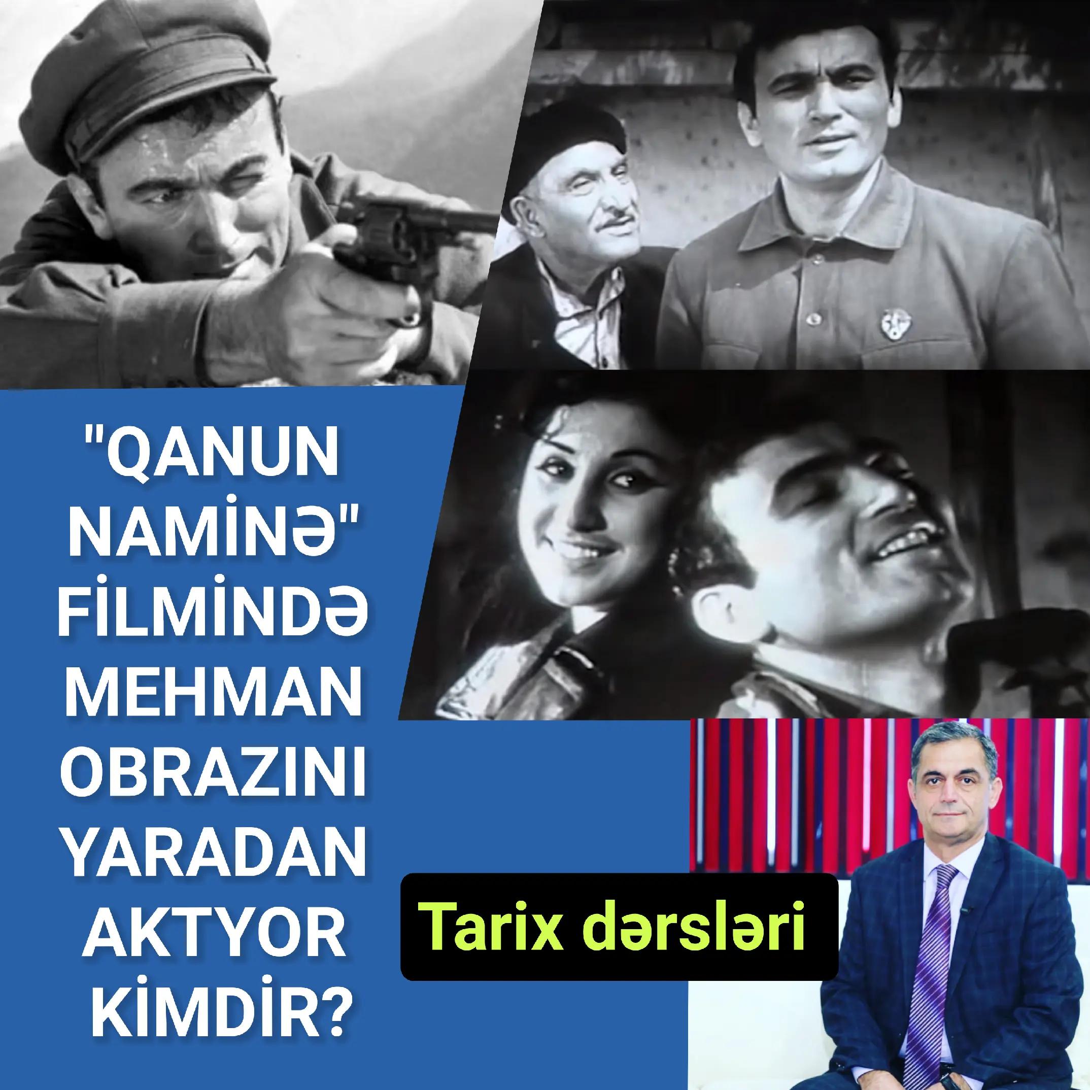 Yazıçı Süleyman Rəhimovun “Mehman” povesti əsasında ekranlaşdırılan “Qanun naminə” filmin… — Namiq Həsənov