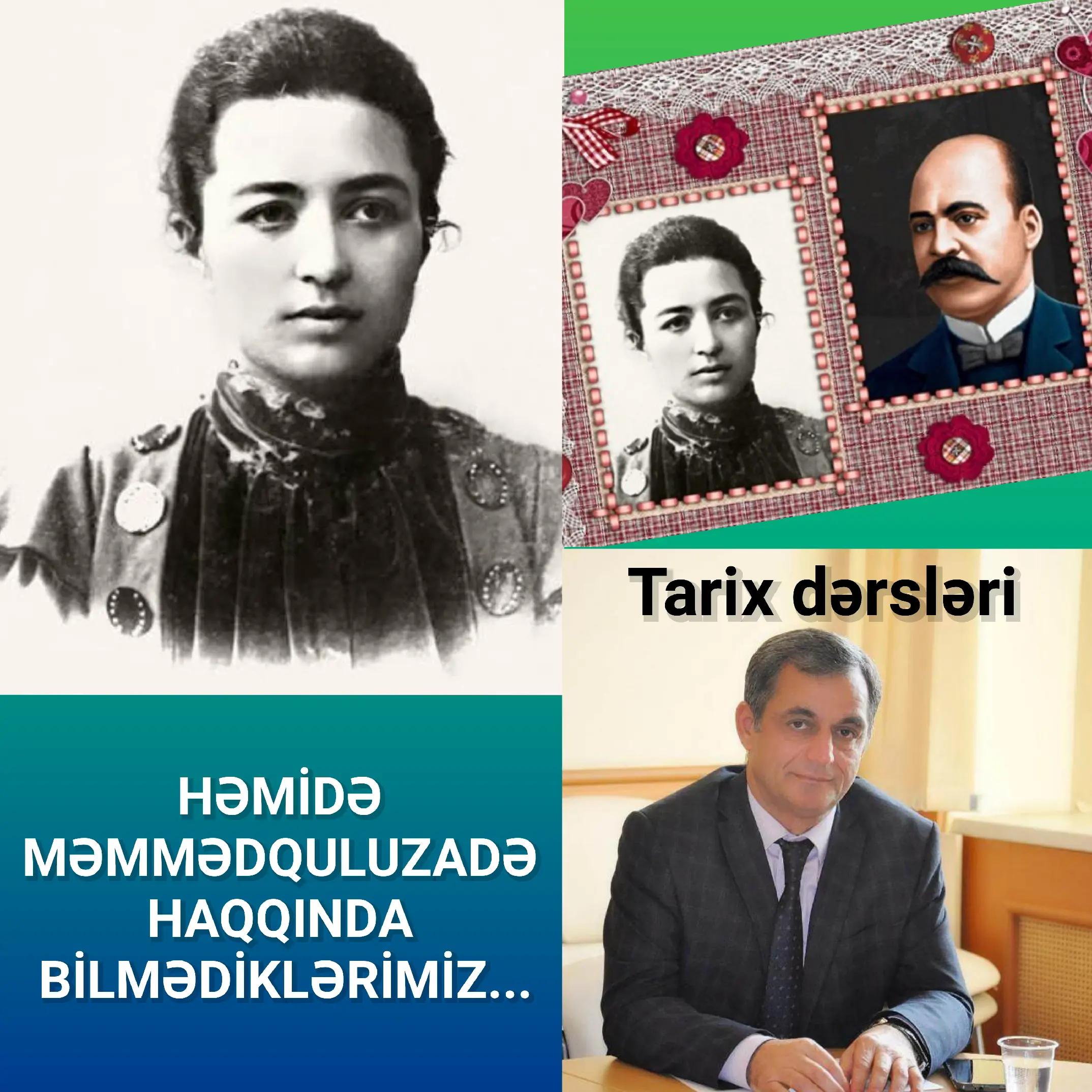 Həmidə xanım Cavanşir-Məmmədquluzadə — həyatı və yaradıcılığı — Namiq Həsənov