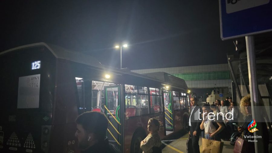 Bakıda 125 nömrəli avtobusda texniki nasazlıq yaranıb, sərnişinlər yolda qalıb