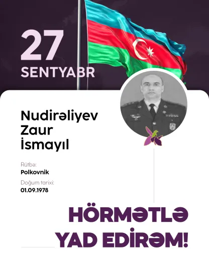 Nudirəliyev Zaur İsmayıl