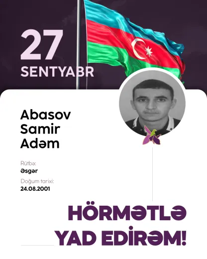 Abasov Samir Adəm