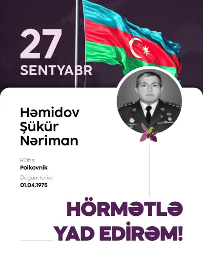 Həmidov Şükür Nəriman