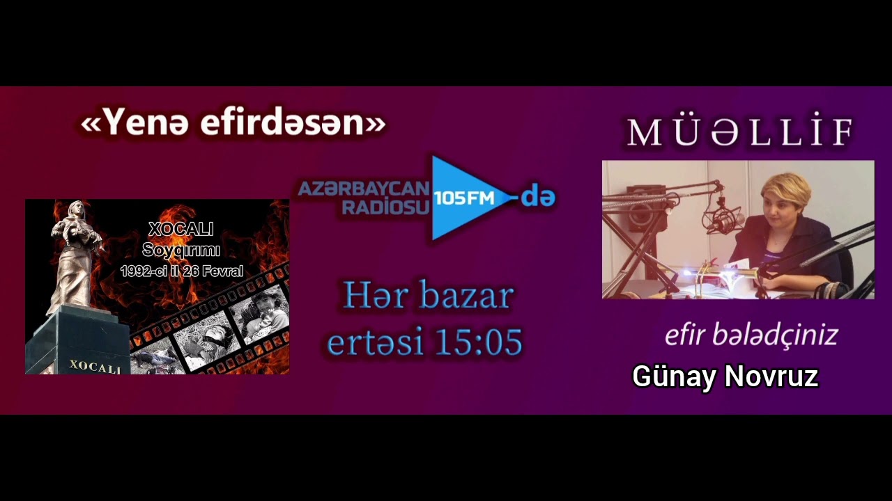 "Yenə efirdəsən" Yusif Səmədoğlu və Günay Novruz
